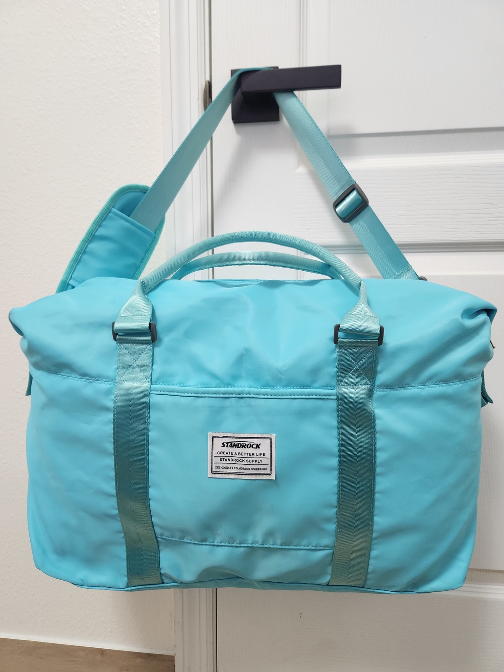 Aqua Duffel Bag - Women's Travel Bag Shoulder & Hand Carry